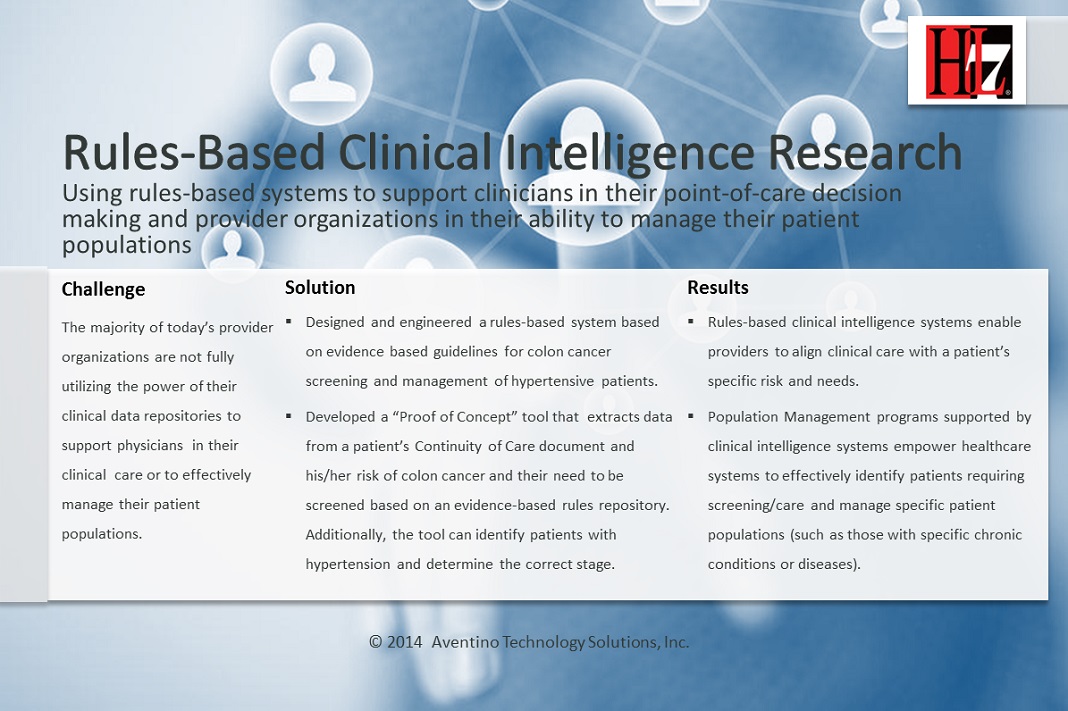 Case Study for Clinical Intelligence